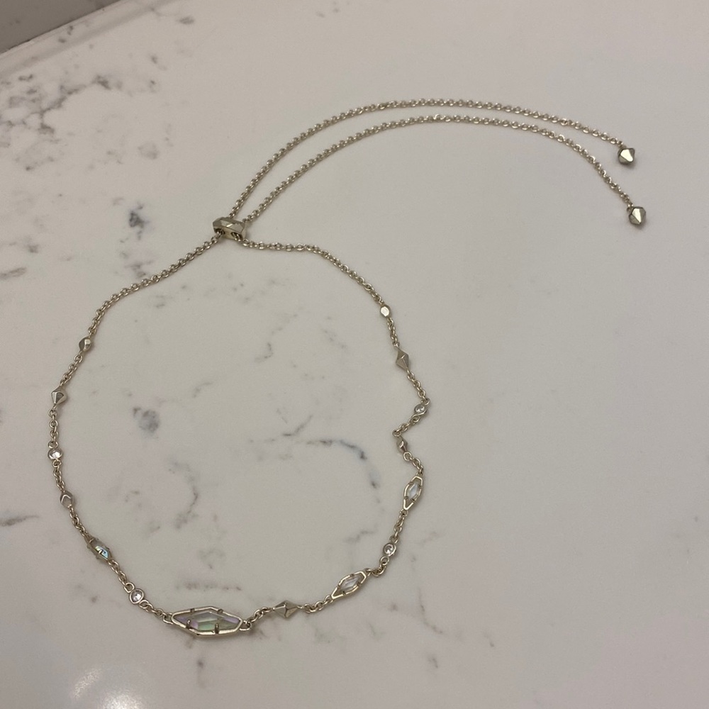Kendra Scott Light Gold Necklace